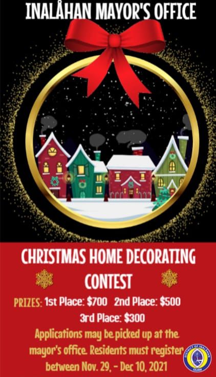 Christmas home decorating contest